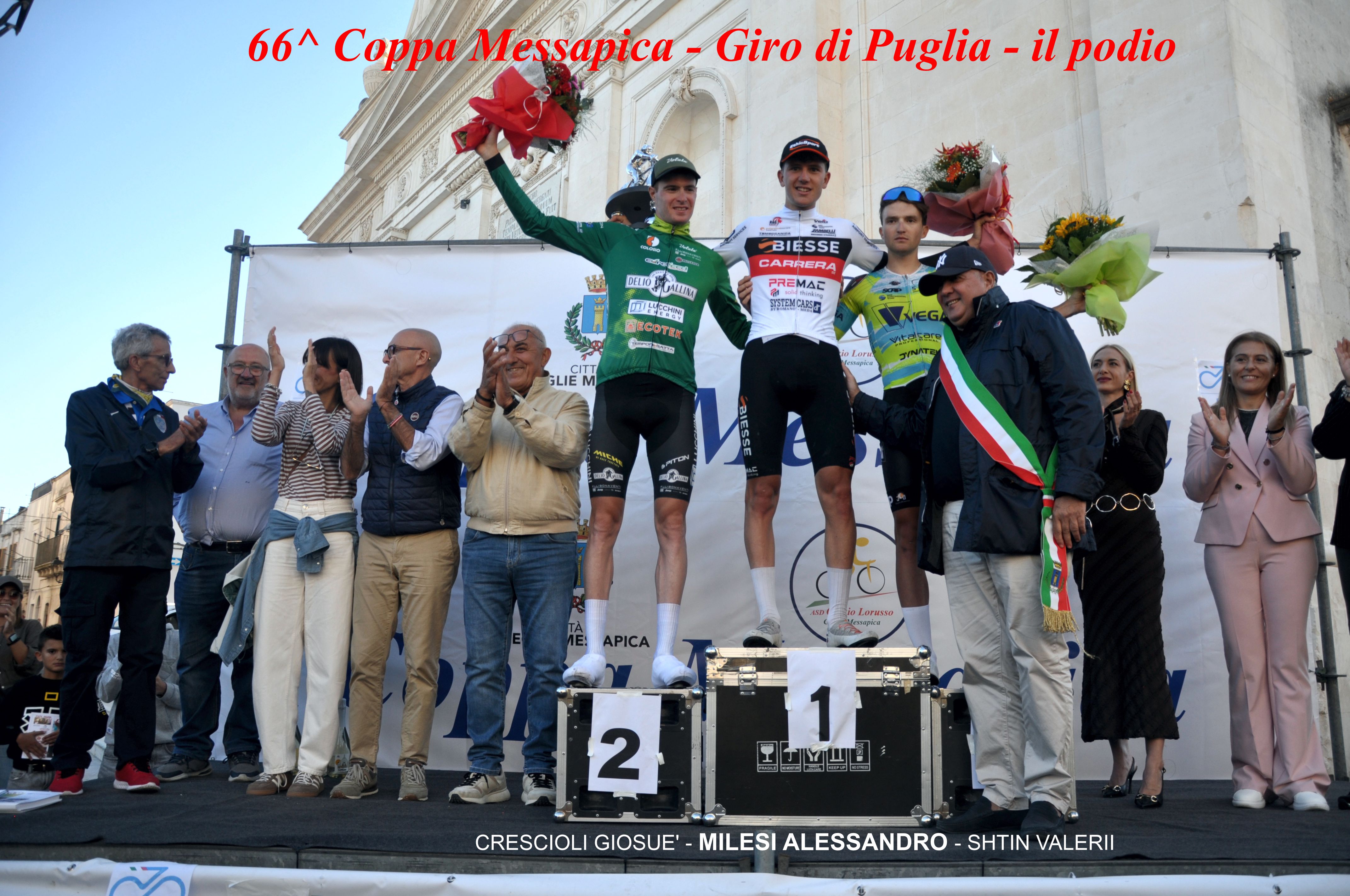 66 Coppa Messapica Giro di Puglia podio